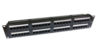 Cables Direct 48 port Cat5e patch panel 2U