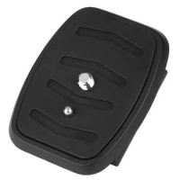 Hama Quick Release Plate for Tripods Star 55/56/57 with Videopin trépied Noir