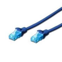 Digitus 15m Cat5e U/UTP kabel sieciowy Niebieski U/UTP (UTP)