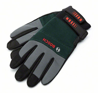 Bosch F016800314 guante de seguridad Guantes de jardinero Negro, Gris 1 pieza(s)
