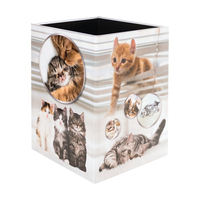 HERMA Papierkorb Katzen