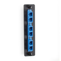 Black Box JPM451C adaptador de fibra óptica SC 1 pieza(s) Negro, Azul