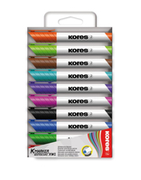 Kores Whiteboard Marker-Set 3mm Rundspitze