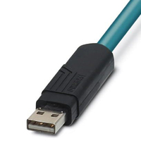 Phoenix Contact 1655784 câble USB 2 m USB 2.0 USB A Bleu