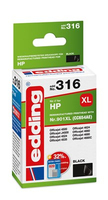 Edding EDD-316 inktcartridge 1 stuk(s) Compatibel Zwart