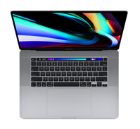 Apple MacBook Pro Laptop 40,6 cm (16") Intel® Core™ i7 i7-9750H 16 GB DDR4-SDRAM 512 GB SSD AMD Radeon Pro 5500M Wi-Fi 5 (802.11ac) macOS Catalina Grau