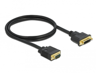 DeLOCK 86756 Videokabel-Adapter 1 m DVI-A VGA (D-Sub) Schwarz