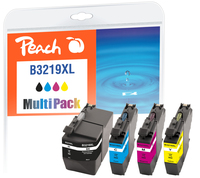Peach 320287 Druckerpatrone 4 Stück(e) Kompatibel Hohe (XL-) Ausbeute Schwarz, Cyan, Magenta, Gelb