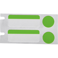 Brady THT-304-494-3-GN printer label Green, White Self-adhesive printer label