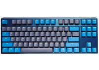 Ducky One 3 TKL DayBreak toetsenbord USB QWERTY Amerikaans Engels Blauw, Geel