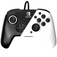 PDP OLED Rematch Noir, Blanc USB Manette de jeu Analogique/Numérique Nintendo Switch, Nintendo Switch OLED