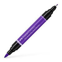 Faber-Castell Pitt Artist Pen Dual Marker fijnschrijver Fijn/medium Violet