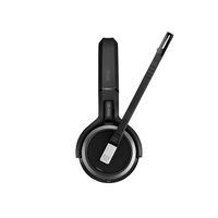 EPOS IMPACT SDW 5061 Zestaw słuchawkowy Bezprzewodowy Opaska na głowę Biuro/centrum telefoniczne USB Typu-A Czarny