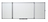 Nobo Folding Magnetic Enamel Whiteboard 2000x1200mm (closed)