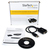 StarTech.com Cable Profesional de 0,3m USB a Puerto Serie Serial RS232 DB9 con Retención del Puerto COM