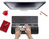 Contour Design RollerMouse Red Plus + Balance Wired billentyűzet Egér mellékelve USB QWERTY Északi Fekete