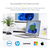 StarTech.com 25-Pack Universeel Laptop Kabelslot 2m, Geserialiseerde Notebook Security Kabel, Compatibel met Noble Wedge®/Nano/K-Slot, Sleutelloos Combinatieslot