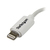 StarTech.com Cable Adaptador Blanco Micro USB a Conector Apple Lightning de 8 Pines para iPhone / iPod / iPad