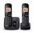Panasonic KX-TGC222EB telefono Telefono DECT Identificatore di chiamata Nero