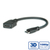 Value HDMI High Speed Kabel mit Ethernet, HDMI BU - Mini HDMI ST 0,15m