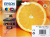 Epson Oranges 33XL CMYK/PHBK 5-pack cartucho de tinta 1 pieza(s) Original Alto rendimiento (XL) Negro, Cian, Magenta, Foto negro, Amarillo