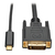Tripp Lite U444-006-D USB-C to DVI Active Adapter Cable (M/M), Black, 6 ft. (1.8 m)