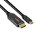 Lindy 43367 câble vidéo et adaptateur 1 m USB Type-C HDMI Type A (Standard) Noir