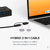 Plugable Technologies 7-in-1 USB Charging Hub with Data Transfer for Laptops with USB-C or USB 3.0