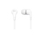 Philips TAE1105WT/00 hoofdtelefoon/headset Hoofdtelefoons Bedraad In-ear Muziek Wit