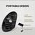 Perixx PERIMICE-713 mouse Left-hand RF Wireless Optical 1600 DPI