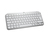 Logitech MX Keys Mini for Business teclado RF Wireless + Bluetooth QWERTY Inglés internacional Aluminio, Blanco