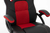 Raptor Gaming RG-GS-40 Fauteuil de gaming Siège rembourré Noir, Rouge