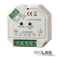 Article picture 1 - SYS-ONE wireless :: push dimming switch for a recessed socket 230V :: 400W