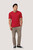 V-Shirt Classic, rot, L - rot | L: Detailansicht 6