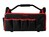 Werkzeug-Gürteltasche - 50x24x33cm, 10 Fächer, 2 Schlaufen, Nylon, Schwarz/Rot