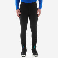 Men's Cross-country Ski Warm Tights Xc S 100 - Black - S