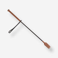 Horse Riding Crop 500 58cm - Brown - One Size