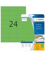 HERMA Special Papier matt permanent selbstklebend grün 70 x 37 mm 480 Etiketten 20 Bogen x 24