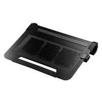 COOLER MASTER Notebook Hűtőpad NOTEPAL U3 PLUS, 3 darab Ventilátorral, fekete (max 19")