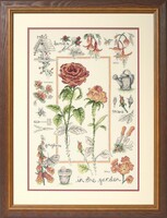 Counted Cross Stitch Kit: Country Life Collection: In the Garden