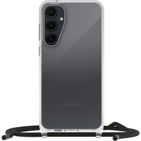OtterBox React Necklace Samsung Galaxy A55 5G,ultraschlanke, schützende Hülle mit Verstellbarer und Abnehmbarer Handykette, Getestet nach Militärstandard, Transparent