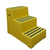 Heavy Duty Safety Steps & Mounting Block - Three Step - Blue