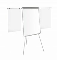 Bi-Office Easy Flipchart Easel A1 White (Extendable arms for extra pages) EA4600