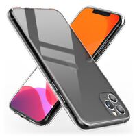 NALIA Clear Cover compatibile con iPhone 11 Pro Max Custodia, Rigida in 9H Vetro Temperato con Silicone Bumper, Antigraffio & Antiurto Case Protezione Copertura Resistente Prote...