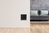 Schutzkontakt-Einbausteckdose mit USB-C™ (20W, PD 3.0) und USB-A Buchse (18W), inkl. Rahmen, anthraz