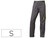 Pantalon de Trabajo Deltaplus Cintura Ajustable 5 Bolsillos Color Gris Verde Talla S
