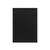 Wandkrijtbord Europel met lijst 50x70cm zwart