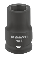 MATADOR Kraft-Steckschlüsseleinsatz, lang, 25(1): 65X115 mm