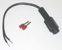 POWER JACK -<gt/> TERMINAL BLOCK P CBL-PJ/TB Output cord Kable zmiany koncówki