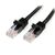 1M BLACK CAT 5E PATCH CABLE Cat 5e Cables, 1 m, Cat5e, U/UTP (UTP), RJ-45, RJ-45